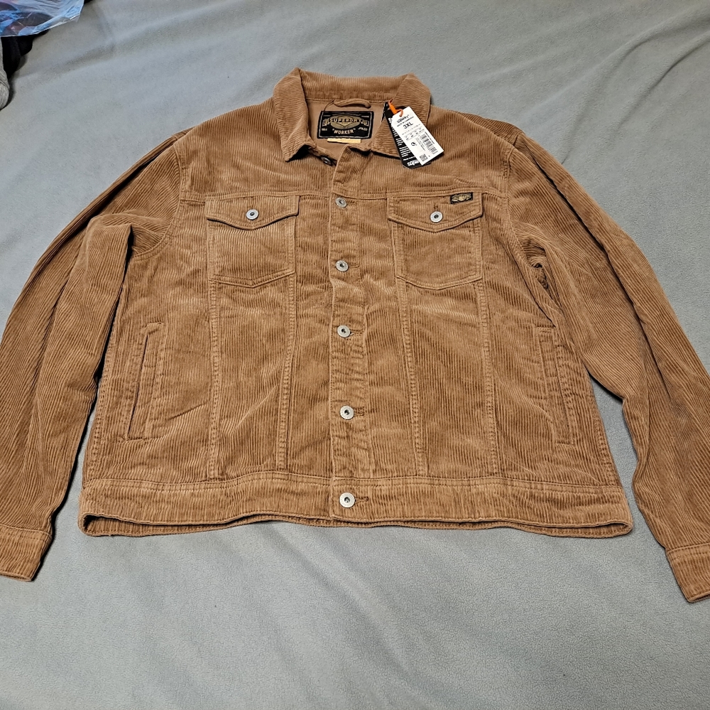 Superdry Highwayman Corduroy Trucker Jacket